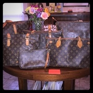 Authentic Louis Vuitton cabas piano tote
